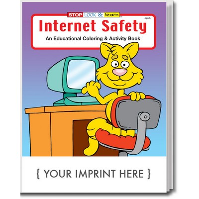 Internet Safety Coloring Book Fun Pack