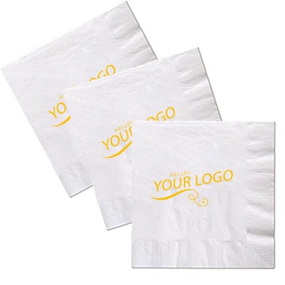 3 Ply Full Color Digital Print Beverage Napkins