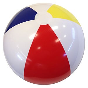 24" Inflatable Beach Ball