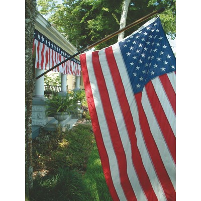 3' x 5' Premium Sewn Stripe Embroidered Starfield US Flag