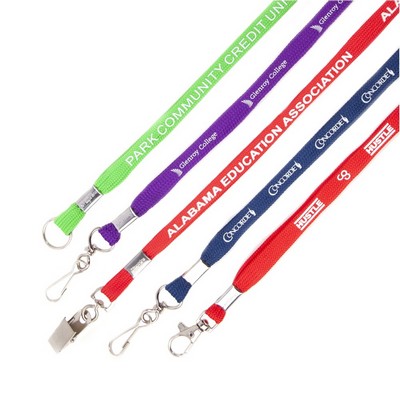 3/8" Tube Polyester Lanyard