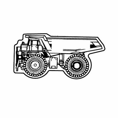 Magnet - Miner Dump Truck - Full Color