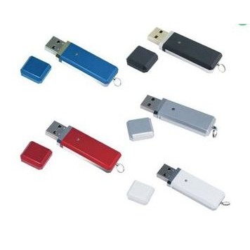 Rectangle USB Drive w/ Key Ring