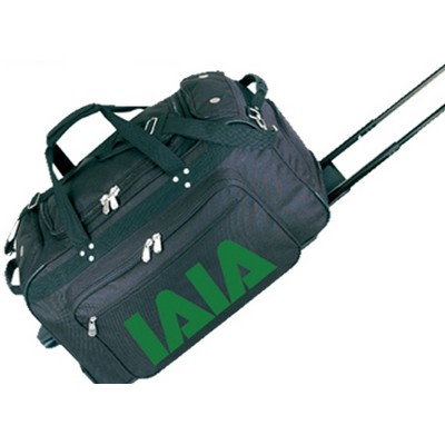 Deluxe Rolling Duffel Bag (24"x12 1/2")