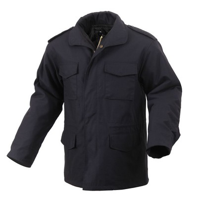 Black M-65 Military Field Jacket (XS to XL)