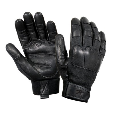 Leather Knuckle Fire & Cut Resistant Tactical Gloves