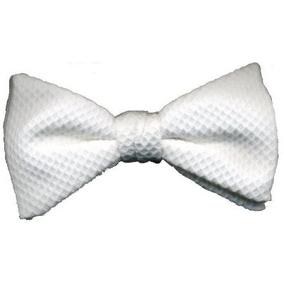 Custom Woven Poly/Silk Clip On Bow Tie