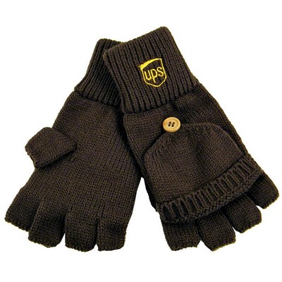 Fingerless Gloves w/Mitten Flap