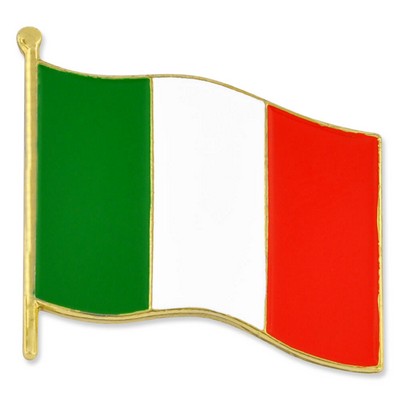 Italian Flag Pin