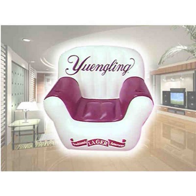 Air Sealed Balloon Inflatable - White/Violet Purple Chair