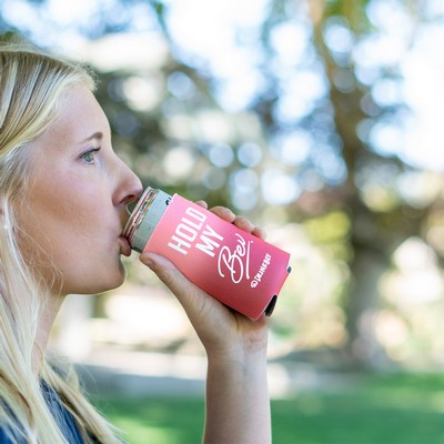 12 Oz. Full-Color Slim Seltzer Can Coolie