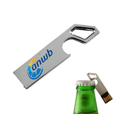 Mini Metal Bottle Opener Drive - Style F -4GB