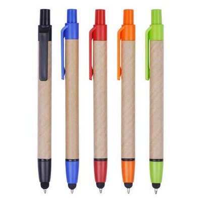 2-in-1 Eco Ballpoint Pen/Stylus