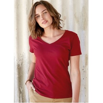 Hanes® Women's Perfect-T® V-Neck T-Shirt