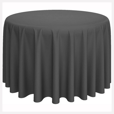 Blank Round Table Cover (132")