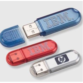 Mini USB Flash Drive w/Key Chain (128 GB)