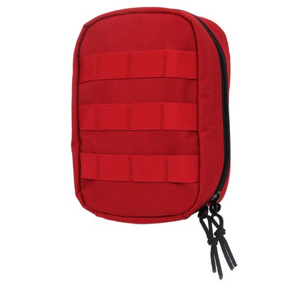 Red M.O.L.L.E. Tactical First Aid Pouch