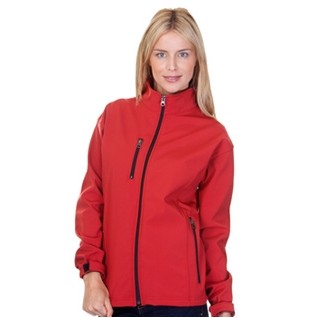 Ladies Three Layer Fleece Bonded Soft Shell Jacket (Union Made)