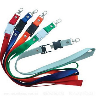 USB Flash Drive With Lanyard