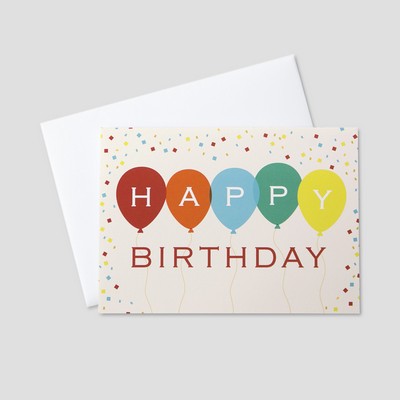 Party Decorations Birthday Greeting Card