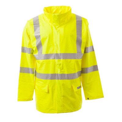 Flame Resistant Hi-Vis Jacket, 50"