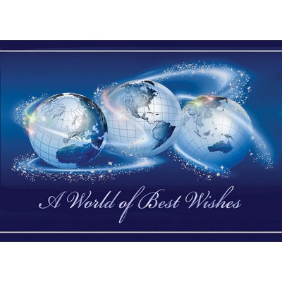 A World of Best Wishes Holiday Card