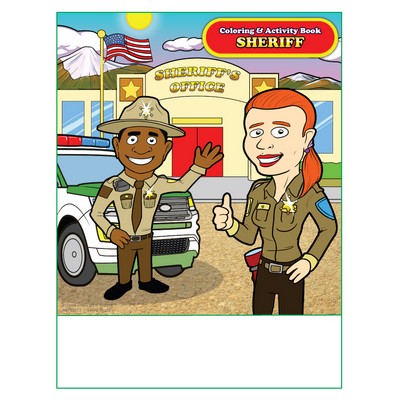 Sheriff Imprintable Coloring and Activity Book