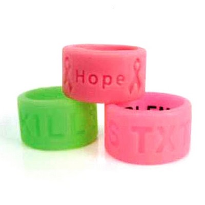 Debossed Silicone Ring