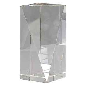 7" Crystal Triangle Front Pillar