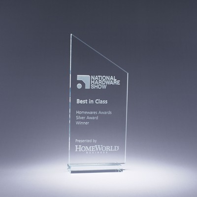 6.5" Transcend Crystal Award