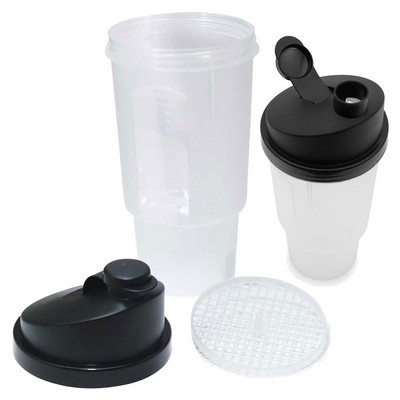 20 Oz. Protein Shaker Bottle