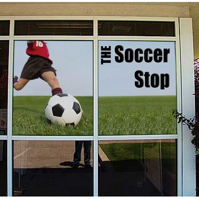 EZ STIK™ Window Vision (Outside Mount Adhesive Graphic) 36"x48"