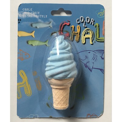 Ice Cream Cone Sidewalk Chalk