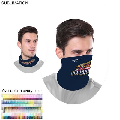 Team Neck Gaiter, Sublimated Multifunction Tubular Gaiter, Moisture wicking Fabric, 4way stretch