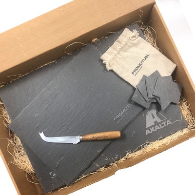 Slate Cheese Serving Gift Set