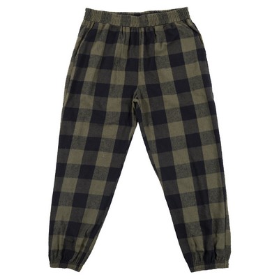 Burnside Unisex Flannel Jogger