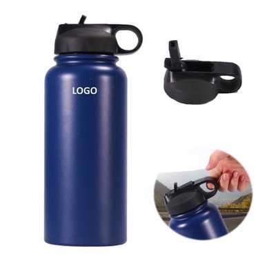 Portable 32 Oz. Sport Tumbler With Straw Outdoor