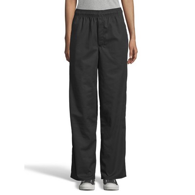 Uncommon Threads Black Unisex Classic Chef Pants