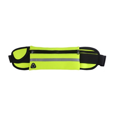 Running Fanny Pack Waist Bag w/Reflective Strip