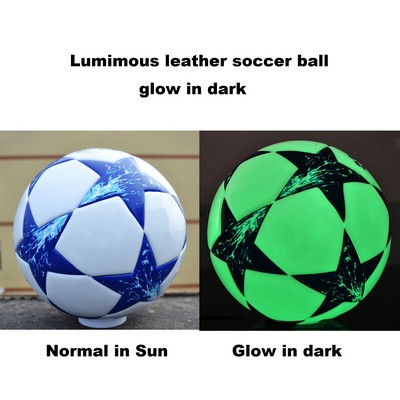 Luminous Soccer Ball Glow In Dark