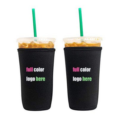 Full Color Neoprene Coffee Cup Sleeve