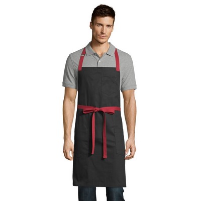 Uncommon Threads Unisex Solid Rebel Bib Apron