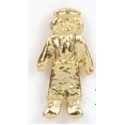 Rag Doll Stock Casting Lapel Pin