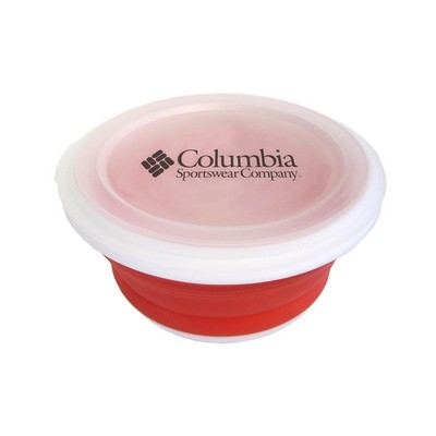 Collapsible Bowl w/ Lid