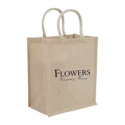 6-Bottle Jute Tote