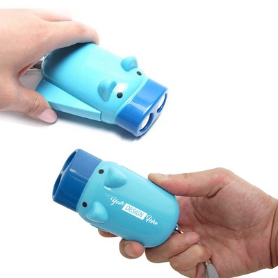 Pig Hand Pressure Flashlight