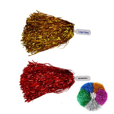 Customize Logo Dazzling Pom Poms