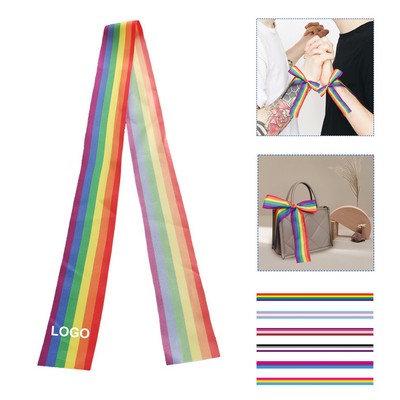 Rainbow Wrist Ribbon (direct import)