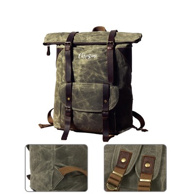 Zipper Shoulder Rucksack