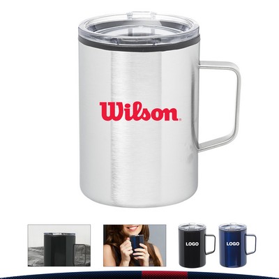 13.5 Oz. Stainless Camper Mug w/Handle